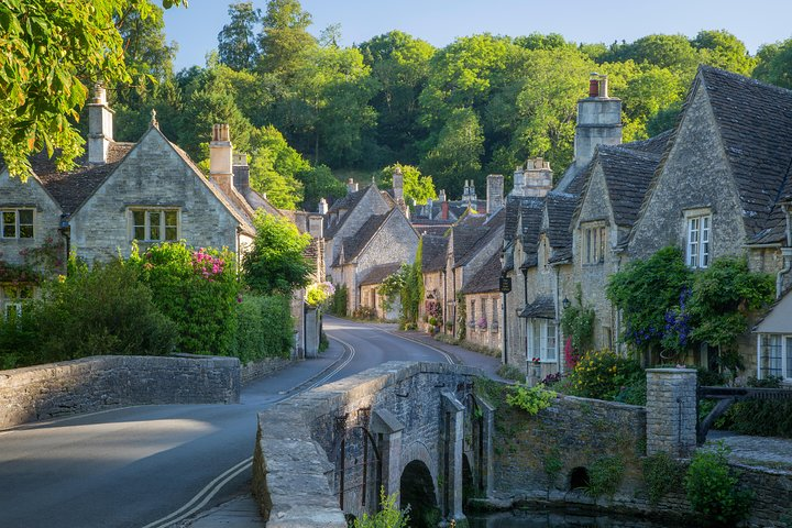 Our first stop of the day- hidden in a wooded valley outside Bath